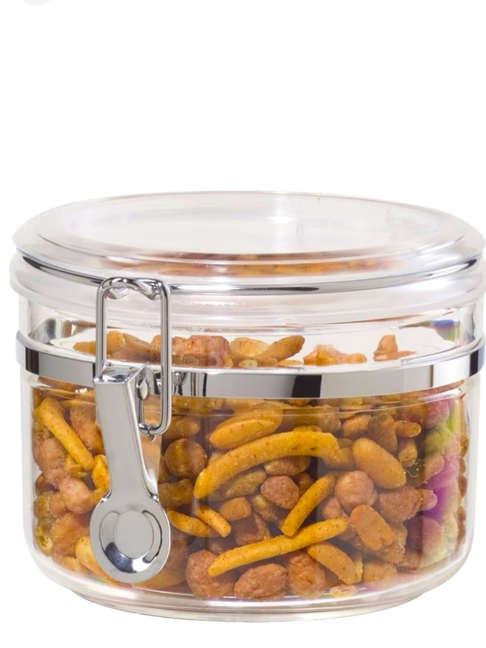 OGGI Small 28 oz. Clear Acrylic Airtight Canister — #B